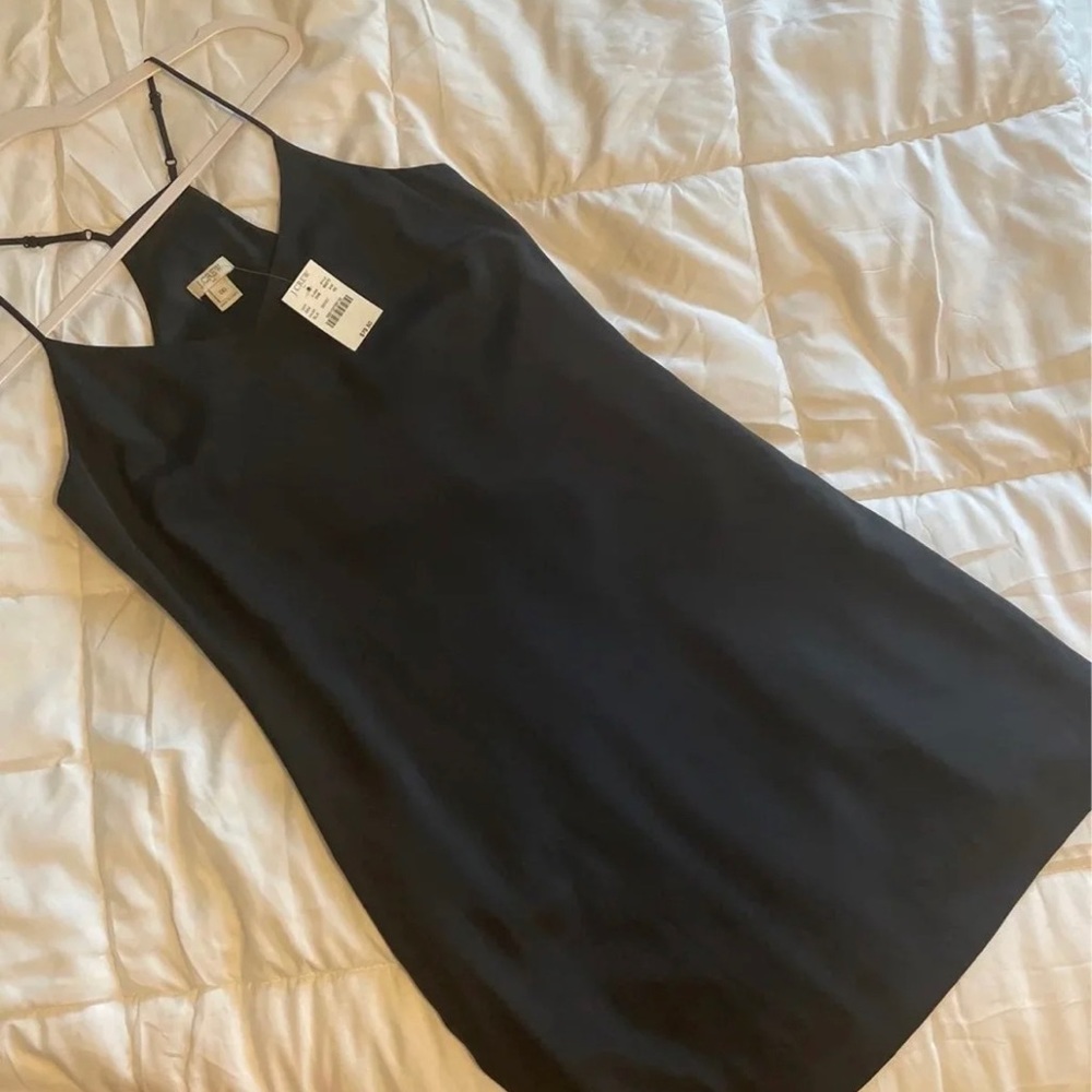 J Crew little black tank dress size 00 fits like a small
